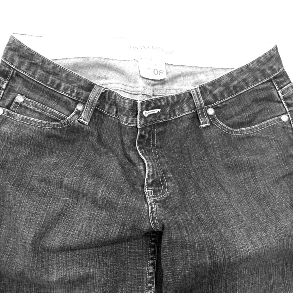 Banana Republic Contoured Boot Cut Jeans - 8